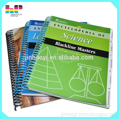 spiral binding photo book printing